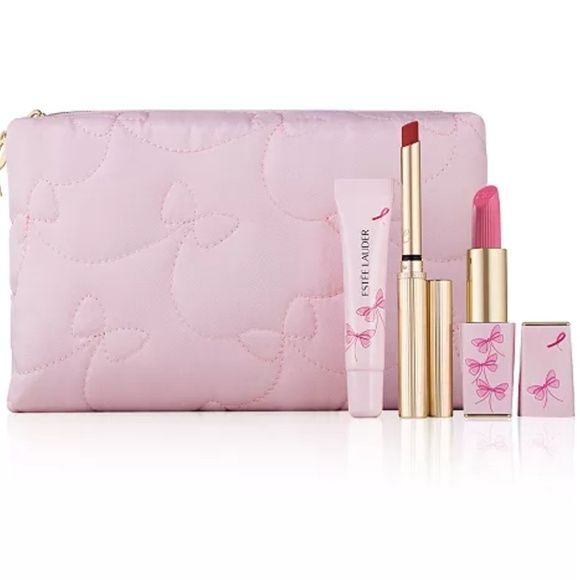 NWT Estée Lauder 4-Pc. Bouquet Of Strength Lip Set - Picture 1 of 7